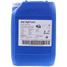 Моторна олива Aral HighTronic 5W-40, 20 л (7117)