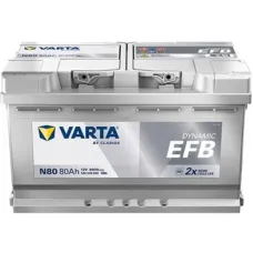 Акумулятор автомобільний Varta Blue Dynamic 80Ah (580500080)