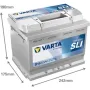 Акумулятор автомобільний Varta Silver Dynamic 63Аh (563400061)