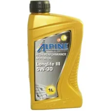 Моторна олива Alpine 5W-30 Longlife III 1л (0285-1)