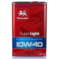 Моторна олива Wolver Super Light 10W-40, 4л (4260360940033)
