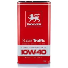 Моторна олива Wolver Super Traffic 10W-40 5л (4260360942501)