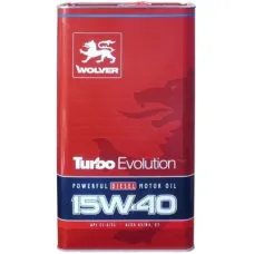 Моторна олива Wolver Turbo Evolution 15W-40 4л (4260360944468)