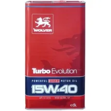 Моторна олива Wolver Turbo Evolution 15W-40 5л (4260360944482)