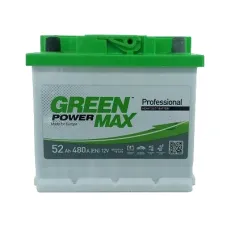 Акумулятор автомобільний GREEN POWER MAX 52Аh (000022379)