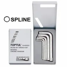 Ключ Toptul ключів SPLINE Г-подібних М5-М12 (GAAD0501)