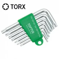 Ключ Toptul ключів TORX Г-обр. T10-T40 7од. (GAAL0705)