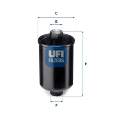 Фильтр топливный UFI 31.741.00