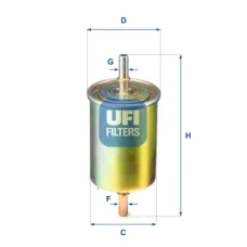 Фільтр паливний UFI 31.850.00