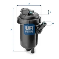 Фільтр паливний UFI 55.152.00