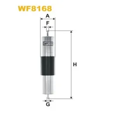 Фильтр топливный Wixfiltron WF8168