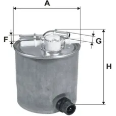 Фільтр паливний Wixfiltron WF8479