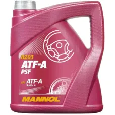 Трансмиссионное масло Mannol ATF-A PSF 4л (MN8203-4)