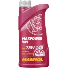Трансмиссионное масло Mannol MAXPOWER 4x4 1л 75W-140 (MN8102-1)