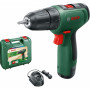 Шуруповерт Bosch EasyDrill 1200, 12В, 1х1.5Ач, ЗУ, кейс (0.603.9D3.006)