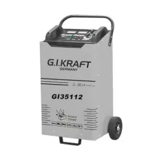 Зарядное устройство для автомобильного аккумулятора G.I.KRAFT пускозарядное 12/24V, 500A, 220V (GI35112)