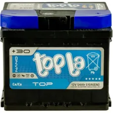 Акумулятор автомобільний Topla 54 Ah/12V TOP Euro (118 654)