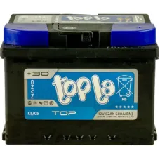 Акумулятор автомобільний Topla 62 Ah/12V TOP Euro (118 662)