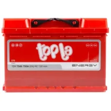 Акумулятор автомобільний Topla 75 Ah/12V Energy Euro  750A (108 075)