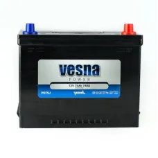 Аккумулятор автомобильный Vesna 75 Ah/12V Vesna Japan Euro (415 875)