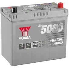 Акумулятор автомобільний Yuasa 12V 50Ah Silver High Performance Battery (YBX5053)