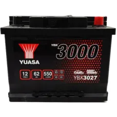 Акумулятор автомобільний Yuasa 12V 62Ah SMF Battery (YBX3027)