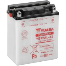 Акумулятор автомобільний Yuasa 12V 12,6Ah YuMicron Battery (YB12AL-A2)