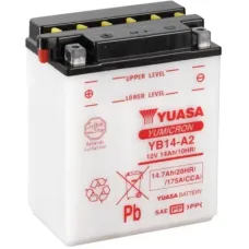 Акумулятор автомобільний Yuasa 12V 14,7Ah YuMicron Battery (YB14-A2)