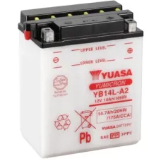 Акумулятор автомобільний Yuasa 12V 14,7Ah YuMicron Battery (YB14L-A2)