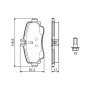 Тормозные колодки Bosch 0 986 424 470
