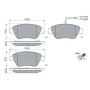 Гальмівні колодки Bosch 0 986 424 597