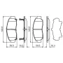 Тормозные колодки Bosch 0 986 424 722