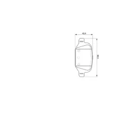 Тормозные колодки Bosch 0 986 424 756