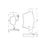 Тормозные колодки Bosch 0 986 424 780