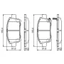 Тормозные колодки Bosch 0 986 424 803