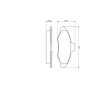 Тормозные колодки Bosch 0 986 460 949