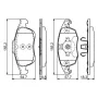 Тормозные колодки Bosch 0 986 494 235