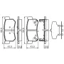 Тормозные колодки Bosch 0 986 494 237