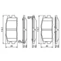 Тормозные колодки Bosch 0 986 494 251