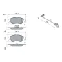 Тормозные колодки Bosch 0 986 494 259