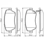 Тормозные колодки Bosch 0 986 494 573