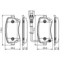 Тормозные колодки Bosch 0 986 495 094