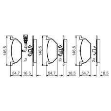 Тормозные колодки Bosch 0 986 495 213
