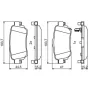 Тормозные колодки Bosch 0986494816