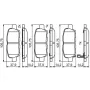 Тормозные колодки Bosch 0986494861