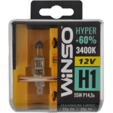 Автолампа WINSO H1 HYPER +60 55W (712130)