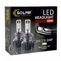 Автолампа SOLAR H11 12/24V 6500K 8000Lm 60W ZES Chip (8311)