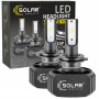 Автолампа SOLAR H7 LED 12/24V 40W 5000Lm 6000K, CSP1860 (8207)
