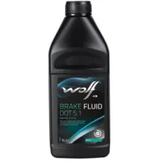 Гальмівна рідина Wolf BRAKE FLUID DOT 5.1 1л (8308307)