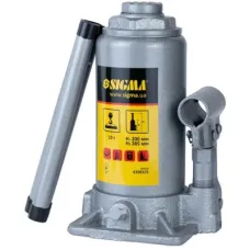 Домкрат Sigma гидравлический бутылочный 10т H 200-385мм (6106101)